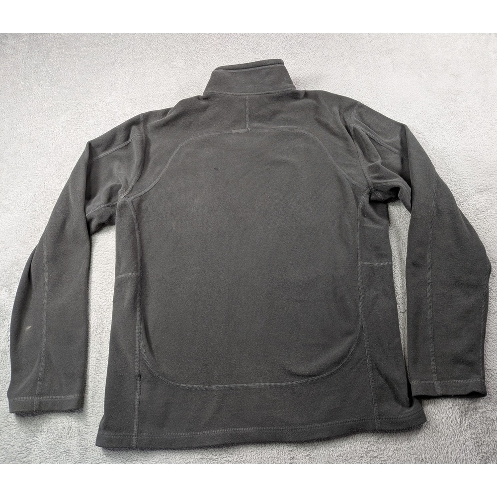 The North Face Mens Polartec Classic Full Zip Fleece Jacket Gray Orange Size M - Picture 3 of 11